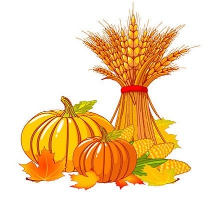 pumpkins and wheat