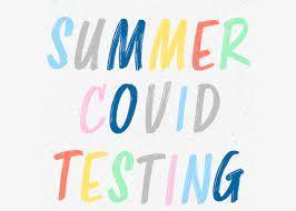 summer covid test poster