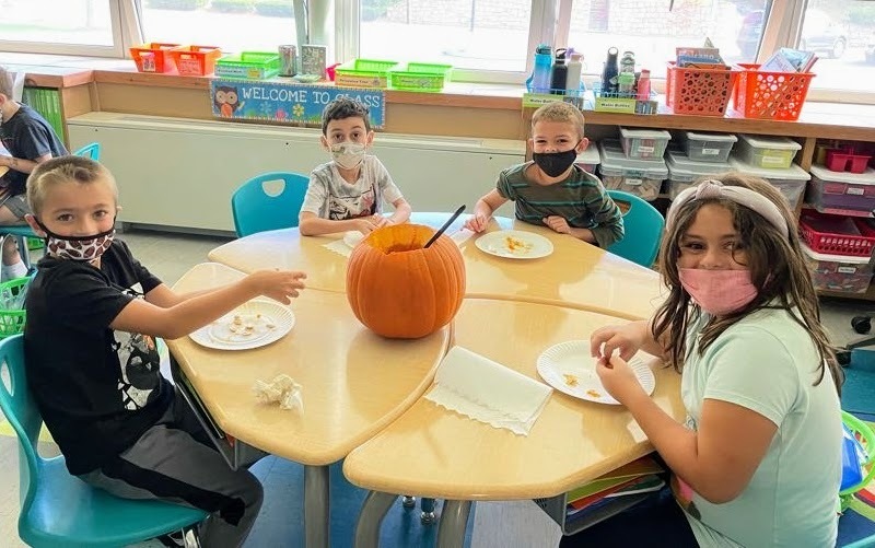 2nd grade pumpkin investigation