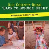 Reminder, Back to School Night on Wednesday, 8/21