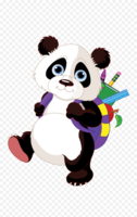 Introducing Sunny, our Pleasant View Elementary Panda Mascot