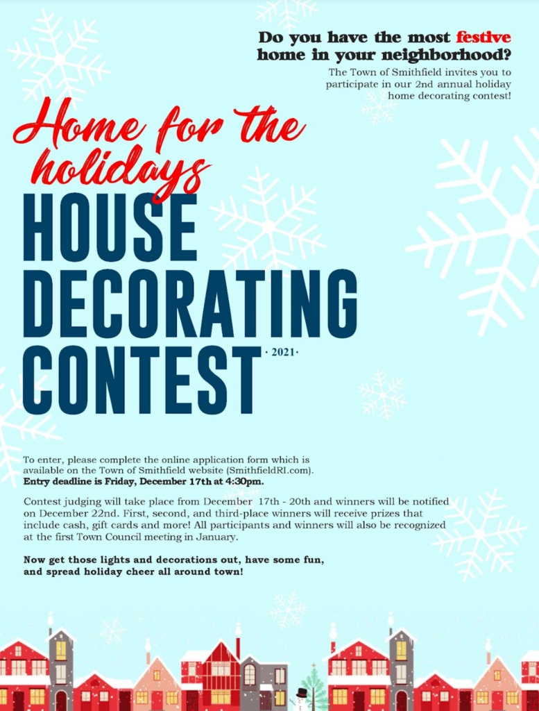 Home for the holidays flyer