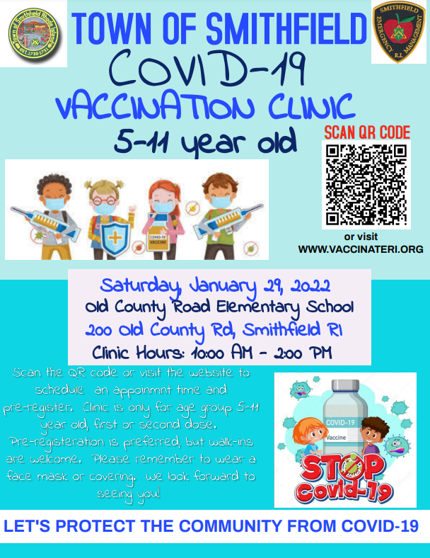 COVID Vaccination Clinic Flyer