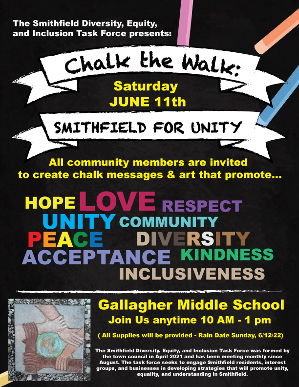 Chalk the walk flyer- June 11 10am-1pm