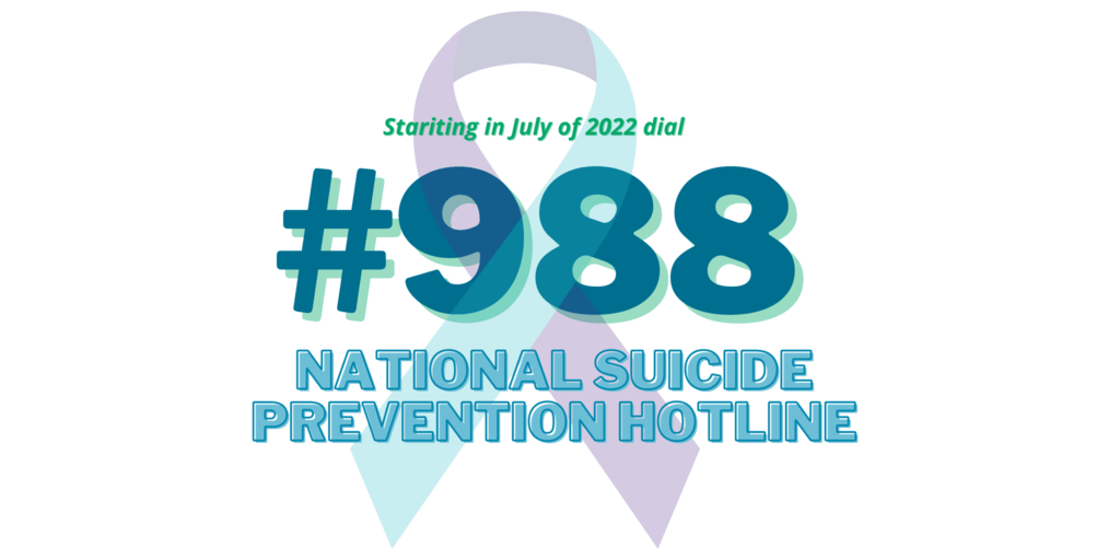 988 National Suicide Prevention Hotline