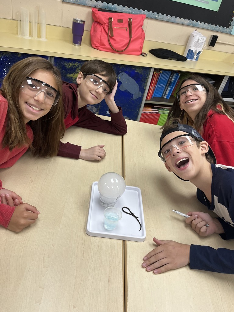 dry ice experiment with students