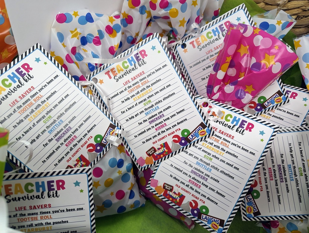 Teacher Appreciation "Survival Kits"