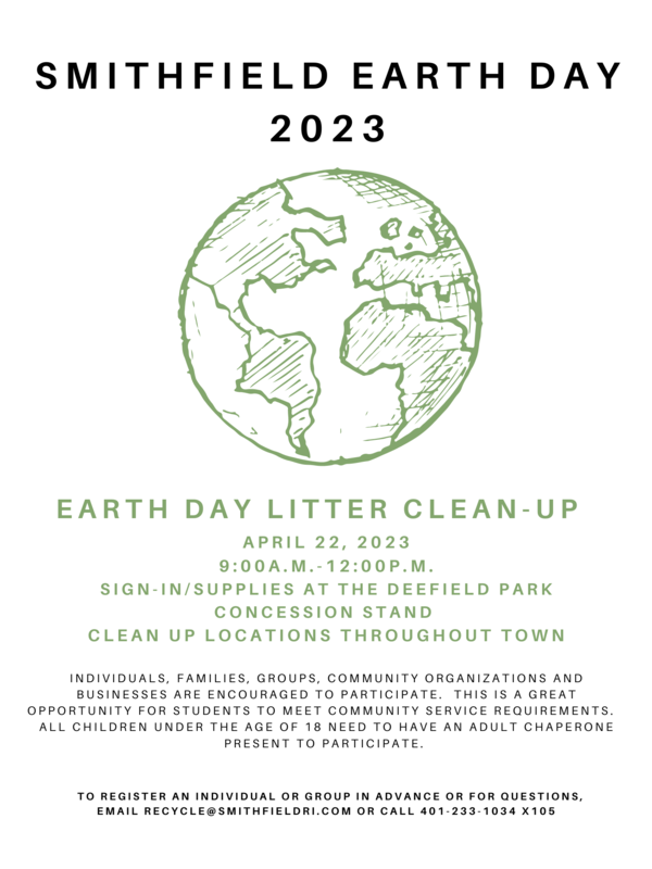 Earth Day flyer