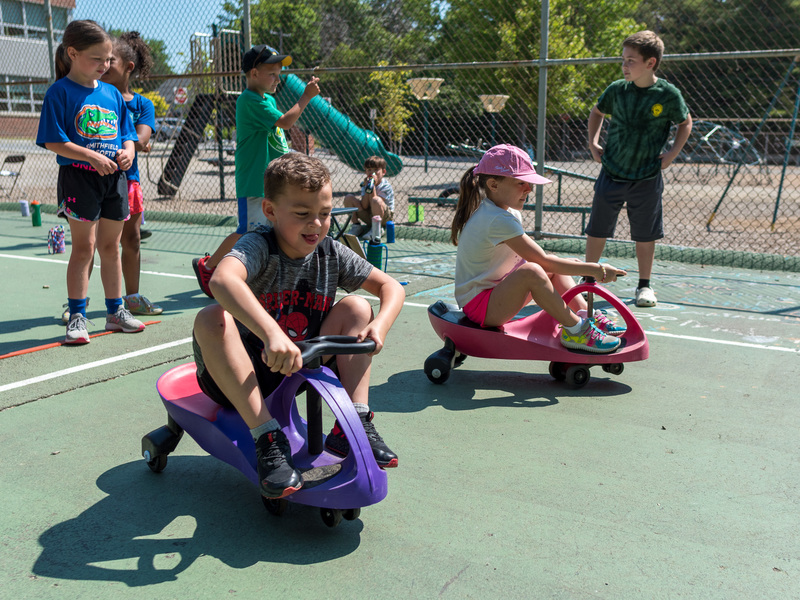 Scooter racing